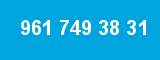 961 749 38 31 961 749 38 31